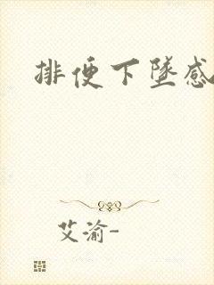 排便下坠感疼痛