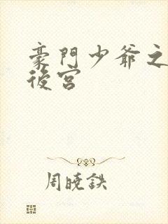 豪门少爷之风流后宫