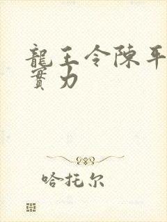 龙王令陈平最终实力