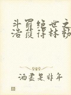 斗罗绝世之霍雨浩获得林动传承