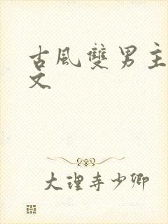 古风双男主训诫文