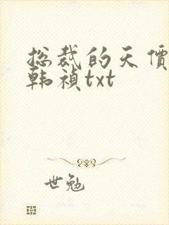 总裁的天价前妻韩祯txt