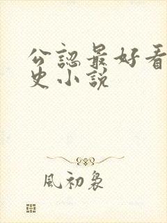 公认最好看的历史小说