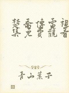 楚乔传电视剧全集免费观看封面