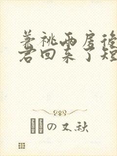 兼祧两房后,夫君回来了短剧