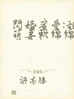 闪婚蜜爱:甜心萌妻软绵绵小说