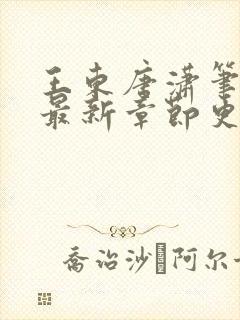 王东唐潇笔趣阁最新章节更新情况封面