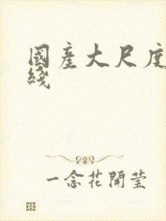 国产大尺度 在线