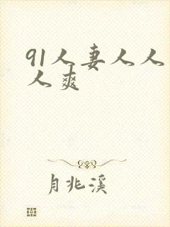 91人妻人人人人爽