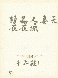 精品人妻天天操夜夜操