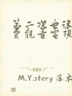 第二次也很美免费观看电视剧