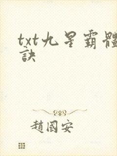 txt九星霸体诀
