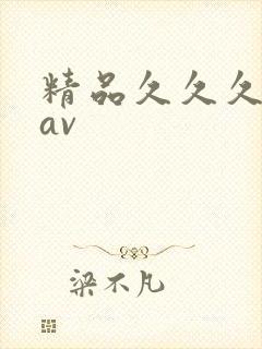 精品久久久国产av