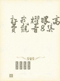 许我耀眼高清免费观看8集