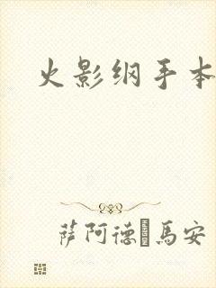 火影纲手本子库