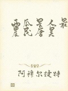 西瓜星人最强小农民唐昊