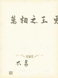 万相之王 更新封面