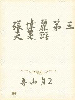 张伟丽第三任丈夫是谁