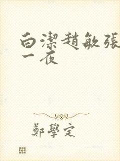 白洁赵敏张倩玩一夜