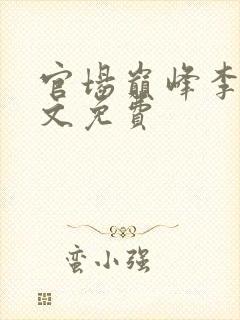 官场巅峰李霖全文免费