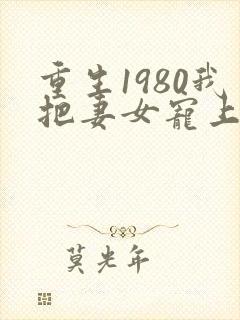 重生1980我把妻女宠上天免费阅读