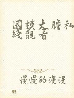 国模大胆私拍在线观看封面