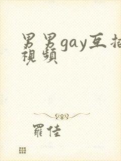 男男gay互插视频