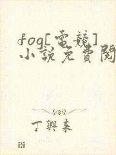 fog[电竞]小说免费阅读全文封面