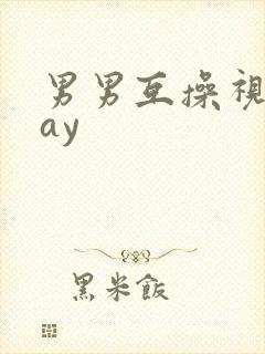 男男互操视频gay