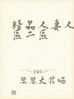 精品人妻人伦一区二区