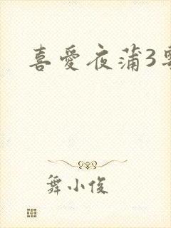 喜爱夜蒲3粤语