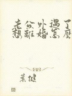 老公外遇了我不想离婚怎么办封面