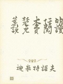 叶楚木任明曦小说免费阅读最新章节封面