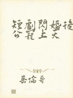 短剧闪婚后被老公宠上天