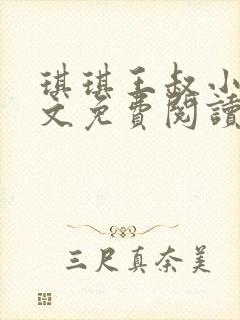 琪琪王叔小说全文免费阅读