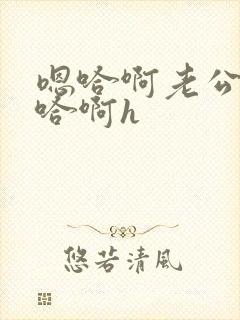 嗯哈啊老公好爽哈啊h