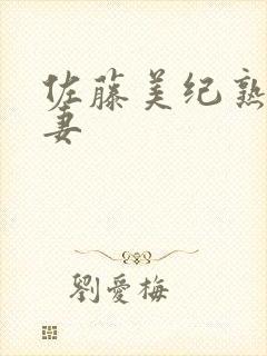 佐藤美纪熟女人妻