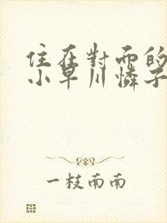 住在对面的人妻小早川怜子封面