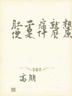 肚子痛就想拉大便是什么原因