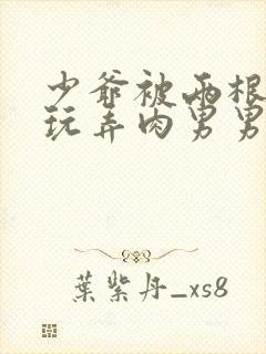 少爷被两根双龙玩弄肉男男