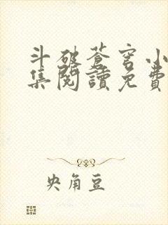 斗破苍穹小说全集阅读免费阅读