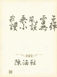 我乘风雪免费阅读小说无弹窗封面