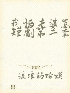 我怕老婆怎么了短剧第二季