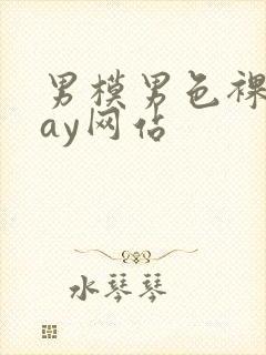 男模男色裸体gay网站