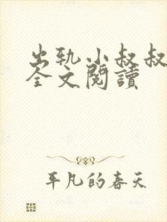 出轨小叔叔小说全文阅读