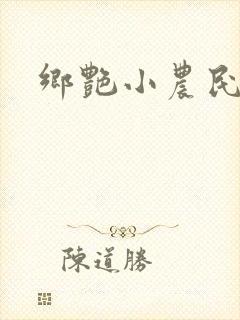 乡艳小农民封面