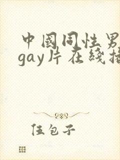 中国同性男男黄gay片在线播放