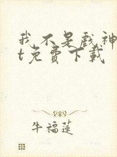 我不是戏神txt免费下载