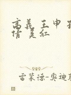 高义 王申 孙倩 美红