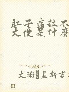 肚子痛拉不出来大便是什么原因